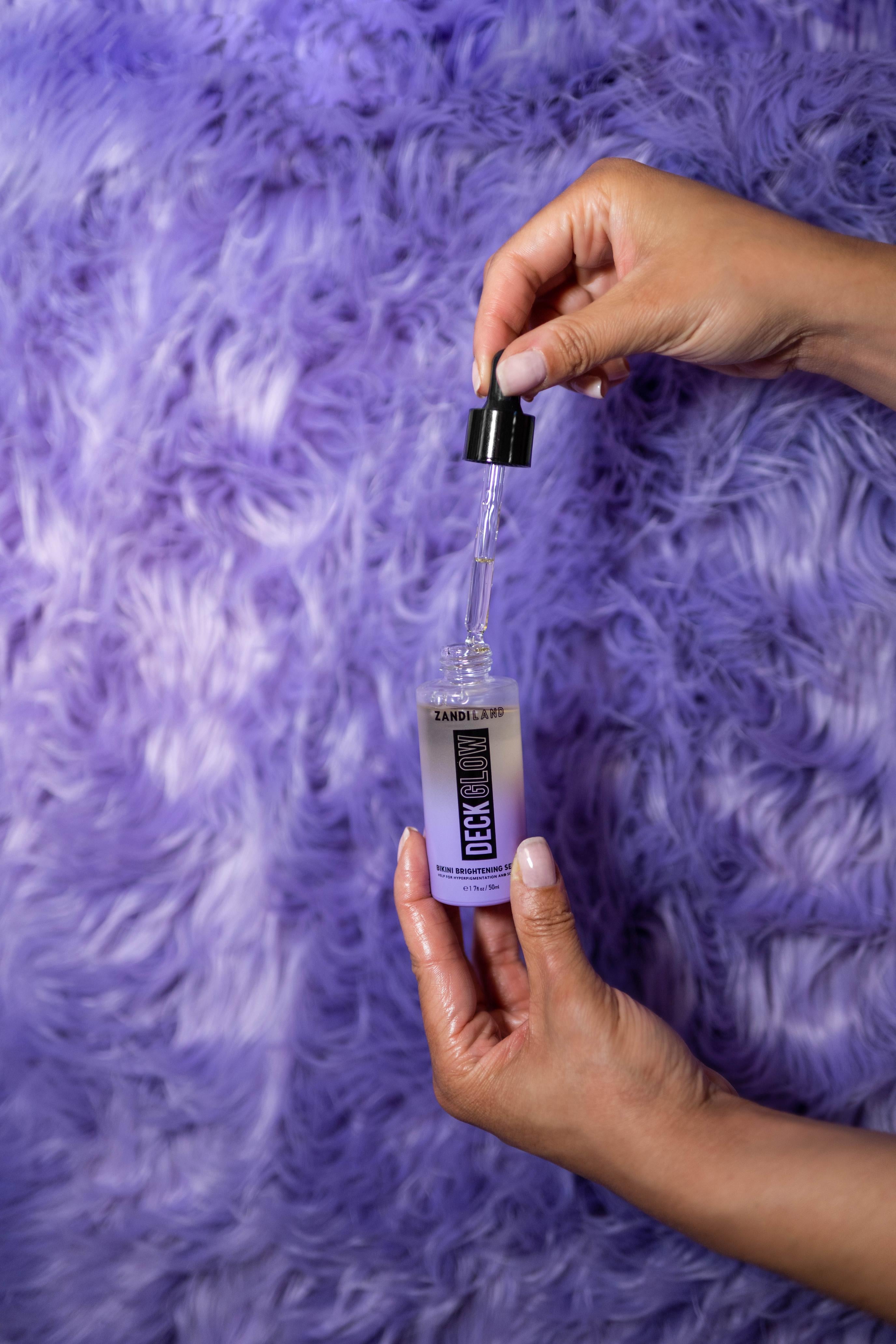 Deck Glow: The Ultimate Skin Brightening Serum for Post-Wax or Shave Care