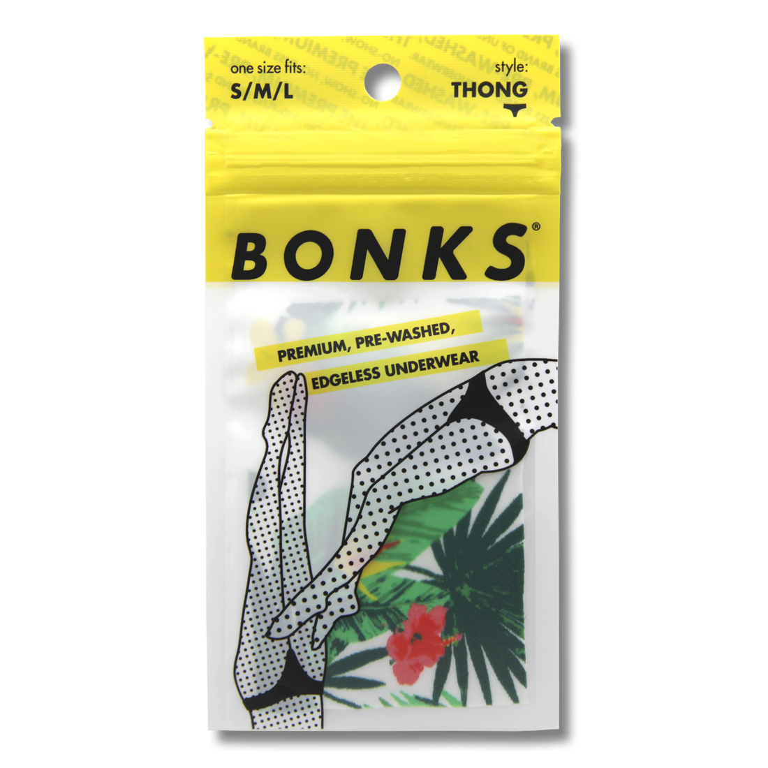 Classic Thong (Tropic Like It's Hot) by BONKS
