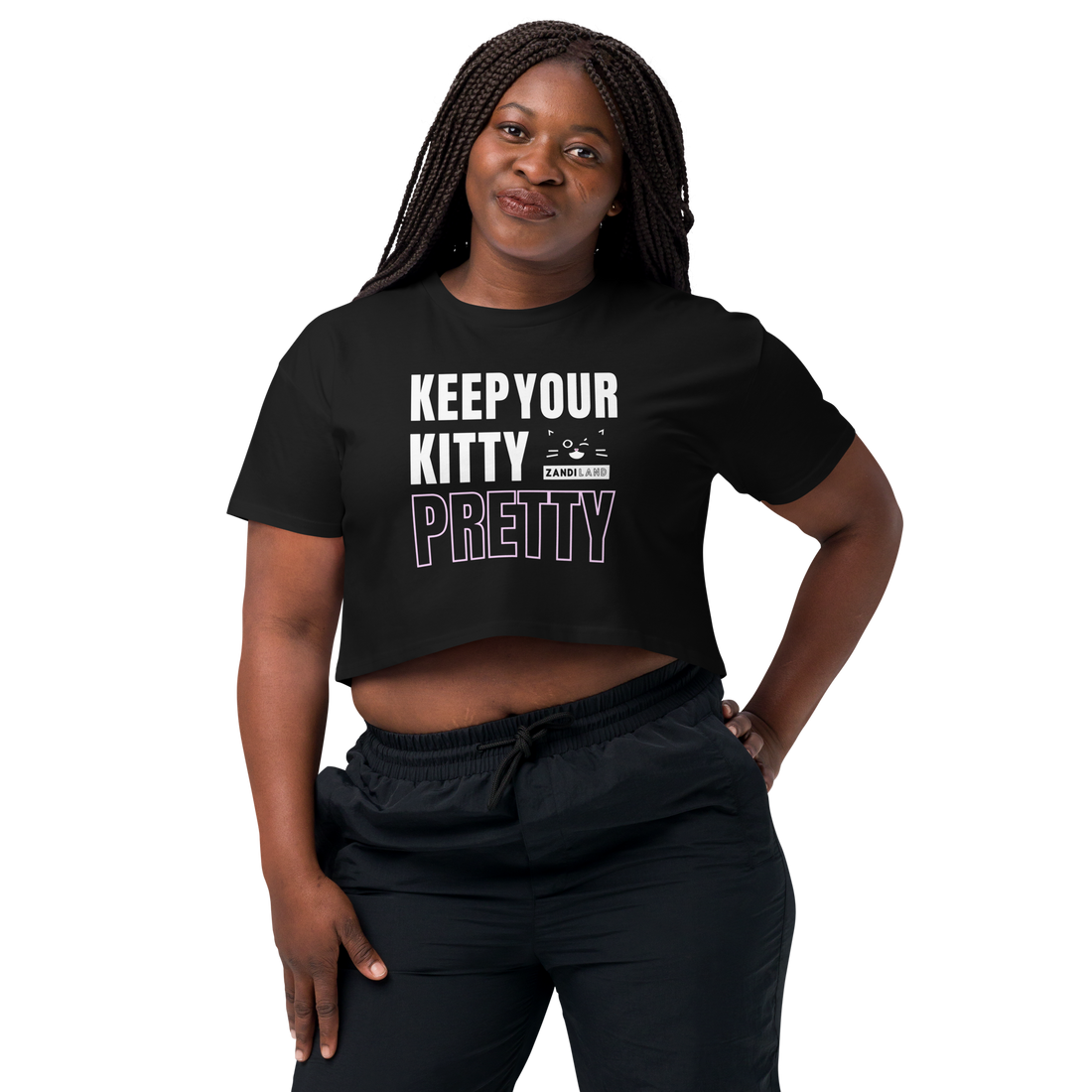 Keep Your Kitty Pretty Crop Top